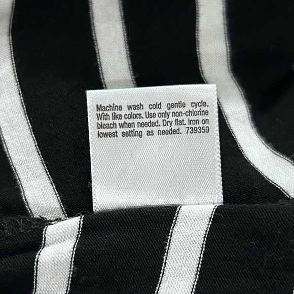 a.n.a. Striped Fold Over Waist Maxi Skirt - Picture 7 of 7